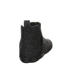 Birkenstock Damen Hausschuhe Slipper Andermatt Hüttenschuh Gemütlich Puschen Textil Uni Hausschuhe - Anthrazit -Birkenstock 22429209 08