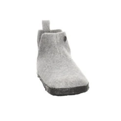 Birkenstock Damen Hausschuhe Slipper Andermatt Hüttenschuh Gemütlich Puschen Textil Uni Hausschuhe - Hellgrau 12 Birkenstock Damen Hausschuhe Slipper Andermatt Hüttenschuh Gemütlich Puschen Textil Uni Hausschuhe - Hellgrau -Birkenstock 22429276 03