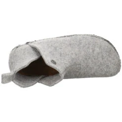 Birkenstock Damen Hausschuhe Slipper Andermatt Hüttenschuh Gemütlich Puschen Textil Uni Hausschuhe - Hellgrau 14 Birkenstock Damen Hausschuhe Slipper Andermatt Hüttenschuh Gemütlich Puschen Textil Uni Hausschuhe - Hellgrau -Birkenstock 22429276 05