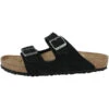 Birkenstock Arizona Nubukleder Normal Sandale Herren Klassische Sandalen - Schwarz 2 Birkenstock Arizona Nubukleder Normal Sandale Herren Klassische Sandalen - Schwarz -Birkenstock 22839598 01