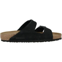 Birkenstock Arizona Nubukleder Normal Sandale Herren Klassische Sandalen - Schwarz -Birkenstock 22839598 03