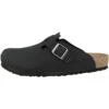 Birkenstock Boston Birko-Flor Nubuk Clogs Unisex Erwachsene Clogs - Schwarz -Birkenstock 23616899 01