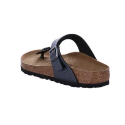 Birkenstock Gizeh Birki-flor Zehentrenner Normal - Schwarz -Birkenstock 24389715 03