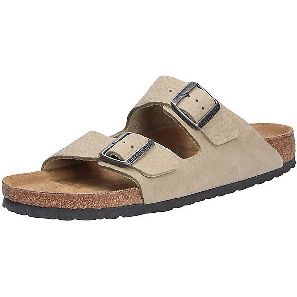 Birkenstock Herren Tieffußbett Pantolette Komfort-Pantoletten - Grün 3 Birkenstock Herren Tieffußbett Pantolette Komfort-Pantoletten - Grün