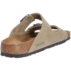 Birkenstock Herren Tieffußbett Pantolette Komfort-Pantoletten - Grün 14 Birkenstock Herren Tieffußbett Pantolette Komfort-Pantoletten - Grün -Birkenstock 24670563 04