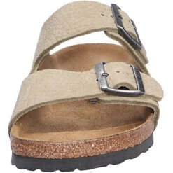 Birkenstock Herren Tieffußbett Pantolette Komfort-Pantoletten - Grün 16 Birkenstock Herren Tieffußbett Pantolette Komfort-Pantoletten - Grün -Birkenstock 24670563 06