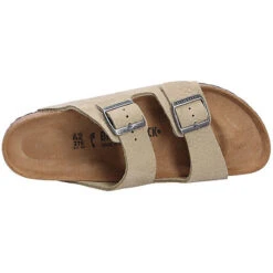 Birkenstock Herren Tieffußbett Pantolette Komfort-Pantoletten - Grün 18 Birkenstock Herren Tieffußbett Pantolette Komfort-Pantoletten - Grün -Birkenstock 24670563 08