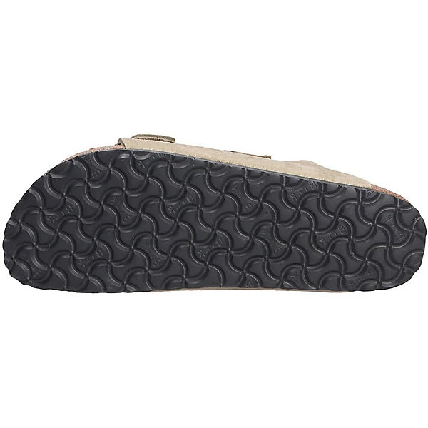 Birkenstock Herren Tieffußbett Pantolette Komfort-Pantoletten - Grün 11 Birkenstock Herren Tieffußbett Pantolette Komfort-Pantoletten - Grün – Bild 9