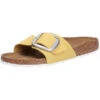 Birkenstock Damen Tieffußbett Pantolette Komfort-Pantoletten - Gelb -Birkenstock 24671914 01