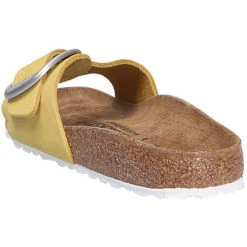 Birkenstock Damen Tieffußbett Pantolette Komfort-Pantoletten - Gelb -Birkenstock 24671914 03