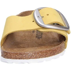Birkenstock Damen Tieffußbett Pantolette Komfort-Pantoletten - Gelb -Birkenstock 24671914 06