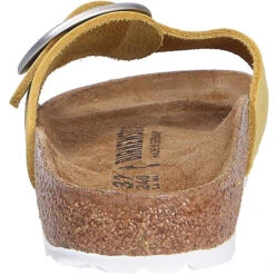 Birkenstock Damen Tieffußbett Pantolette Komfort-Pantoletten - Gelb -Birkenstock 24671914 07