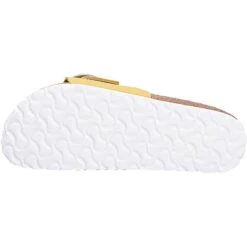 Birkenstock Damen Tieffußbett Pantolette Komfort-Pantoletten - Gelb -Birkenstock 24671914 09