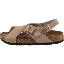 Birkenstock Tulum Weichbettung Riemchensandalen Schmal - Taupe 11 Birkenstock Tulum Weichbettung Riemchensandalen Schmal - Taupe -Birkenstock 24681423 03