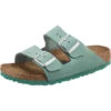 Birkenstock Arizona Weichbettung Pantoletten Schmal - Türkis/grün 1 Birkenstock Arizona Weichbettung Pantoletten Schmal - Türkis/grün -Birkenstock 24681453 01