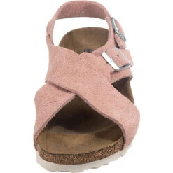 Birkenstock Tulum Weichbettung Riemchensandalen Schmal - Rosa 12 Birkenstock Tulum Weichbettung Riemchensandalen Schmal - Rosa -Birkenstock 24681663 04