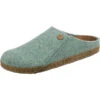 Birkenstock Zermatt Standard Wollfilz Pantoletten Schmal - Türkis/grün -Birkenstock 24681673 01