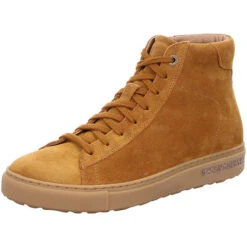 Birkenstock Bend Mid Veloursleder Sneakers High Schmal - Braun/beige