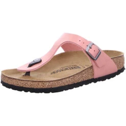 Birkenstock Gizeh Birki-flor Zehentrenner Normal - Rosa