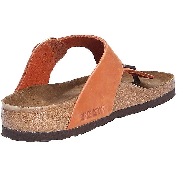 Birkenstock Damen Tieffußbett Pantolette Zehentrenner - Braun 6 Birkenstock Damen Tieffußbett Pantolette Zehentrenner - Braun – Bild 4