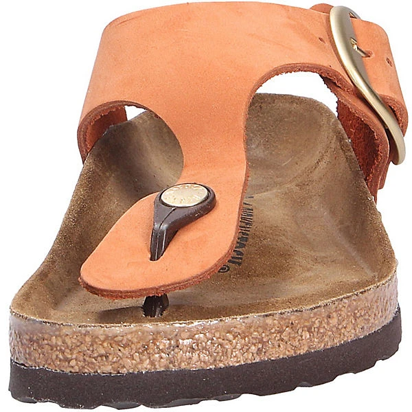 Birkenstock Damen Tieffußbett Pantolette Zehentrenner - Braun 8 Birkenstock Damen Tieffußbett Pantolette Zehentrenner - Braun – Bild 6