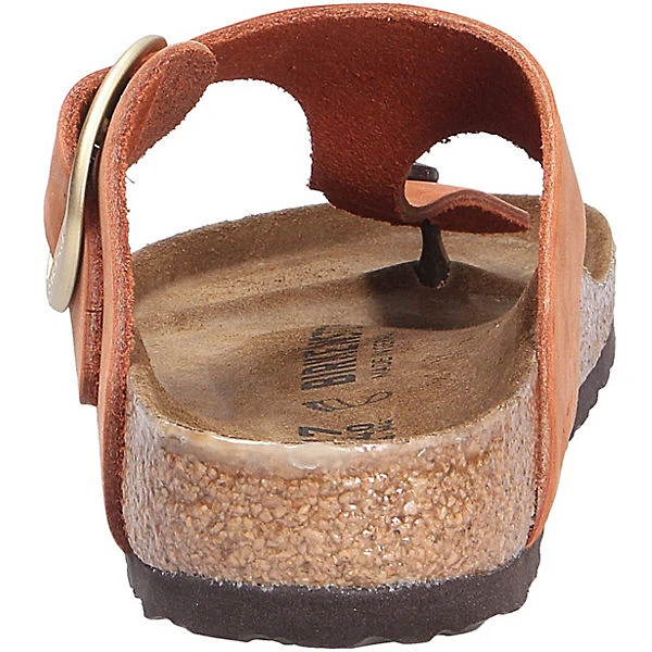 Birkenstock Damen Tieffußbett Pantolette Zehentrenner - Braun 9 Birkenstock Damen Tieffußbett Pantolette Zehentrenner - Braun – Bild 7