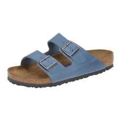 Birkenstock Herrenschuhe ARIZONA BS Pantoletten - Blau