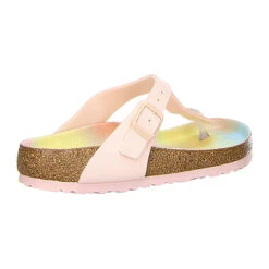 Birkenstock Gizeh Birkibuc Vegan Zehentrenner Normal - Rosa -Birkenstock 25329728 06