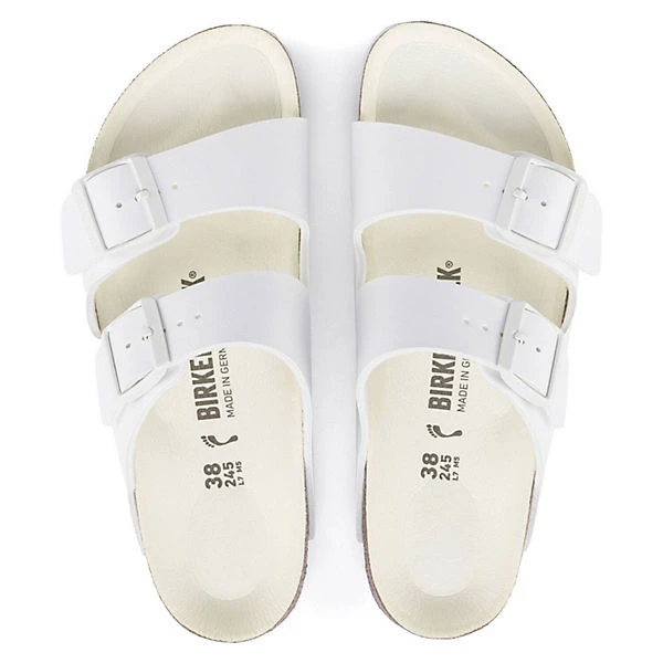 Birkenstock Arizona Klassische Sandalen - Weiß 5 Birkenstock Arizona Klassische Sandalen - Weiß – Bild 3