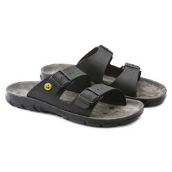Birkenstock Brikenstock Berufsschuhe Bilbao ESD Herren Normale Weite Schwarz - Schwarz