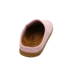 Birkenstock Damen Hausschuhe Slipper Zermatt Hausschuh Gemütlich Puschen Textil Uni Hausschuhe - Rosa -Birkenstock 27299841 04