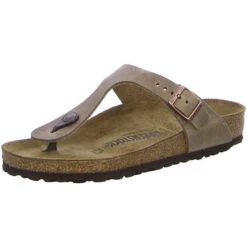 Birkenstock Gizeh Bs Leder Pantoletten Normal
