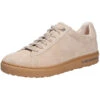Birkenstock Damen Sportiver Schnürschuh/Sneaker BEND LOW SUEDE LEVE SANDCASTLE Komfort-Halbschuhe - Beige -Birkenstock 29179322 01