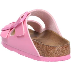 Birkenstock Damen Tieffußbett Pantolette ARIZONA Komfort-Pantoletten - Rosa -Birkenstock 29179332 03