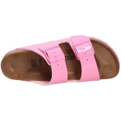 Birkenstock Damen Tieffußbett Pantolette ARIZONA Komfort-Pantoletten - Rosa -Birkenstock 29179332 08