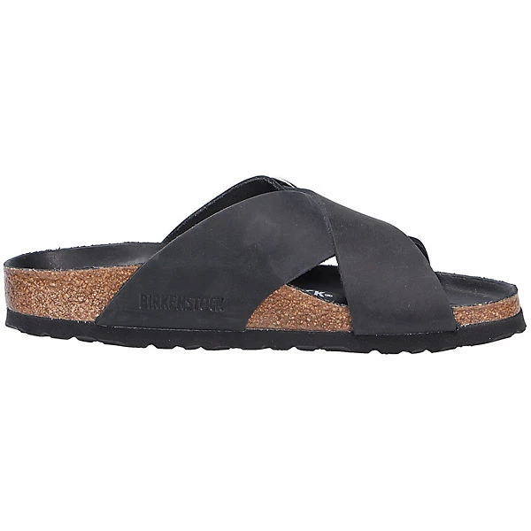 Birkenstock Damen Tieffußbett Pantolette Komfort-Pantoletten - Schwarz 7 Birkenstock Damen Tieffußbett Pantolette Komfort-Pantoletten - Schwarz – Bild 5