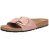 Birkenstock Damen Tieffußbett Pantolette Komfort-Pantoletten - Rosa -Birkenstock 29599187 01