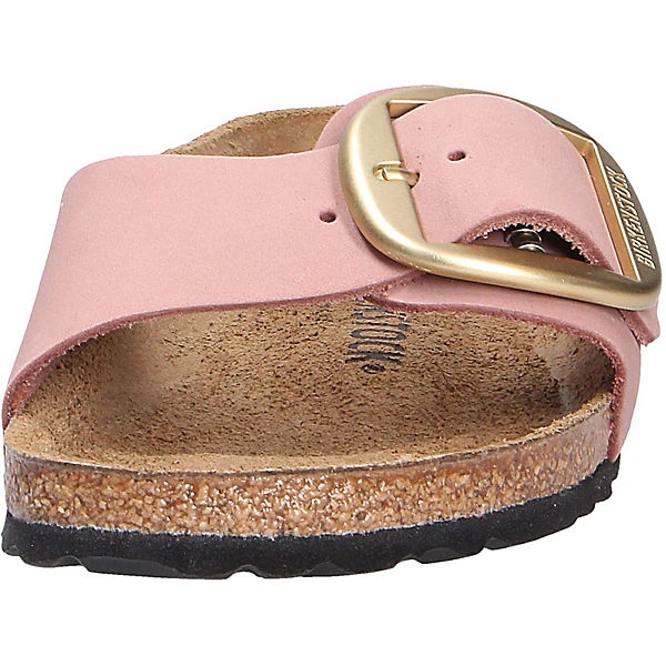 Birkenstock Damen Tieffußbett Pantolette Komfort-Pantoletten - Rosa 8 Birkenstock Damen Tieffußbett Pantolette Komfort-Pantoletten - Rosa – Bild 6