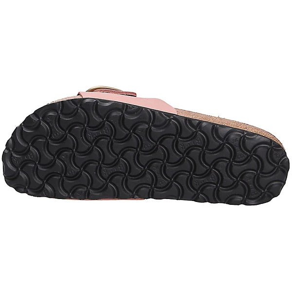Birkenstock Damen Tieffußbett Pantolette Komfort-Pantoletten - Rosa 11 Birkenstock Damen Tieffußbett Pantolette Komfort-Pantoletten - Rosa – Bild 9