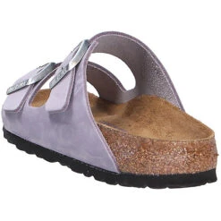 Birkenstock Damen Tieffußbett Pantolette Komfort-Pantoletten - Violett -Birkenstock 29599191 03