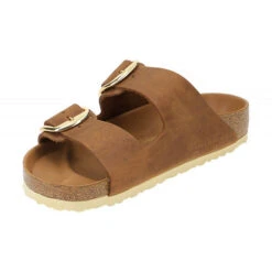 Birkenstock Damenschuhe ARIZONA BIG BUCKLE Pantoletten - Braun -Birkenstock 29670432 03