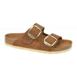 Birkenstock Damenschuhe ARIZONA BIG BUCKLE Pantoletten - Braun -Birkenstock 29670432 08