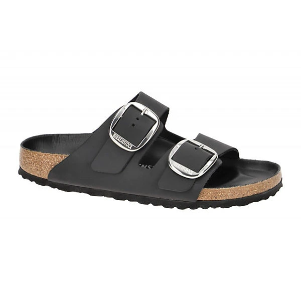 Birkenstock Damenschuhe ARIZONA BIG BUCKLE Pantoletten - Schwarz 10 Birkenstock Damenschuhe ARIZONA BIG BUCKLE Pantoletten - Schwarz – Bild 8