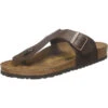 Birkenstock Ramses Birko-flor Pantoletten Normal - Dunkelbraun -Birkenstock 4166763 01