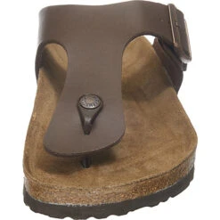 Birkenstock Ramses Birko-flor Pantoletten Normal - Dunkelbraun -Birkenstock 4166763 04