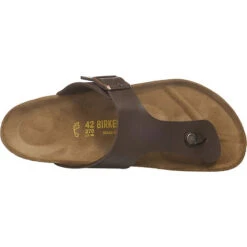 Birkenstock Ramses Birko-flor Pantoletten Normal - Dunkelbraun -Birkenstock 4166763 06