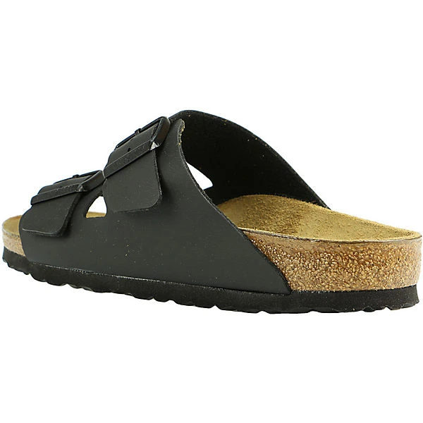 Birkenstock Herren Tieffußbett Pantolette ARIZONA SCHMALE FORM Komfort-Pantoletten - Schwarz 3 Birkenstock Herren Tieffußbett Pantolette ARIZONA SCHMALE FORM Komfort-Pantoletten - Schwarz – Bild 2