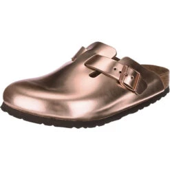 Birkenstock Boston Schmal Clogs - Kupfer