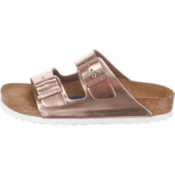 Birkenstock Arizona Nubukleder Weichbettung Pantoletten Schmal -Birkenstock 5418074 03