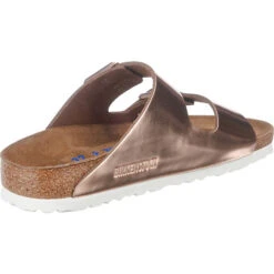 Birkenstock Arizona Nubukleder Weichbettung Pantoletten Schmal -Birkenstock 5418074 05